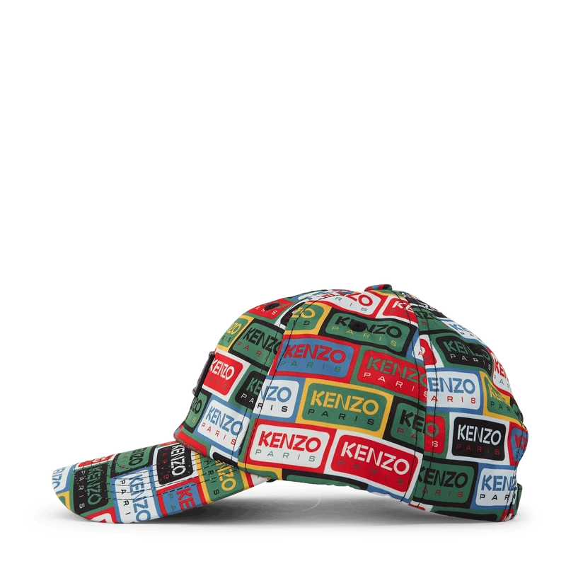 Cap Kenzo Label Multicolor