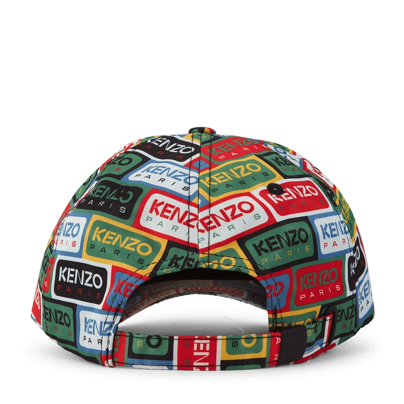 Cap Kenzo Label Multicolor