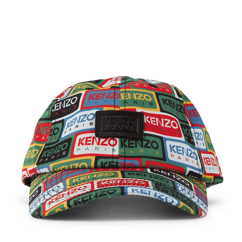 Cap Kenzo Label Multicolor