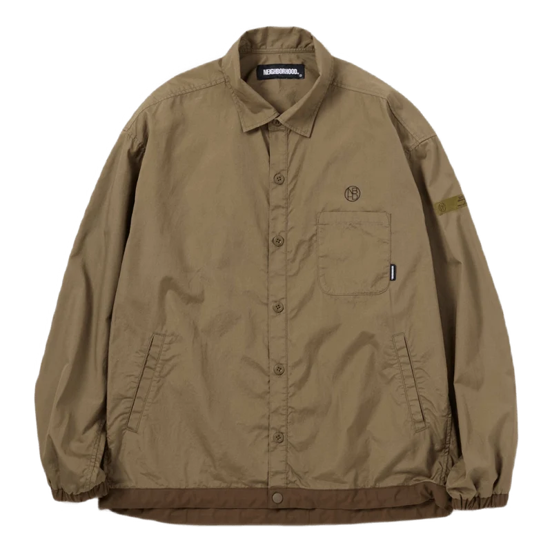 Blouson / C-shirt . Ls Olive Drab