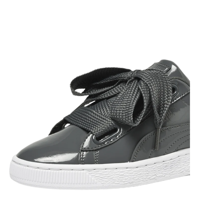 Basket Heart Patent Wmns Gray