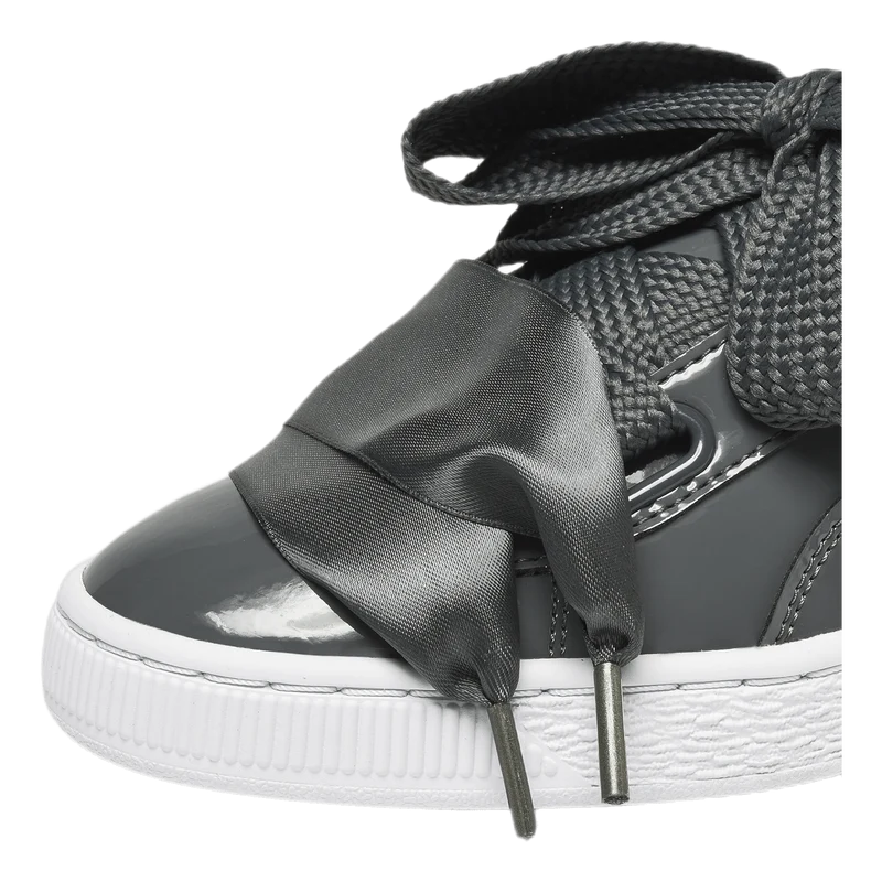 Basket Heart Patent Wmns Gray
