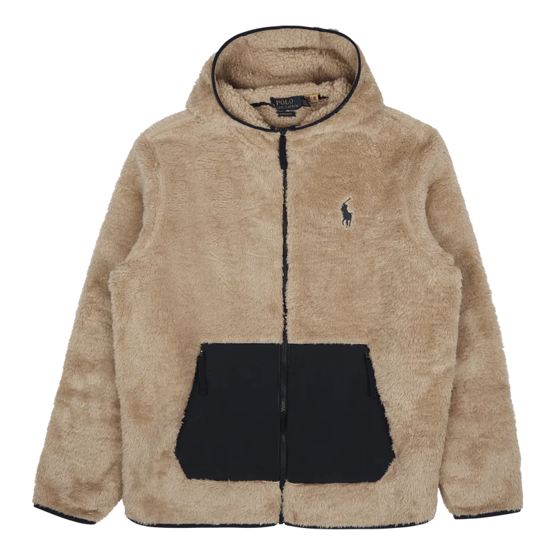 Pile Fleece Full-Zip Hoodie