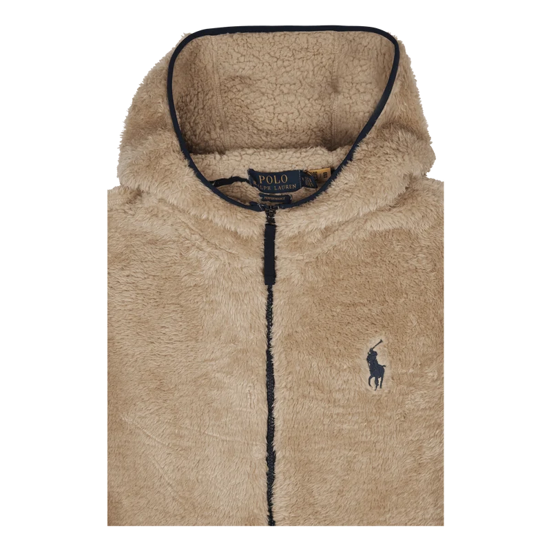 Pile Fleece Full-Zip Hoodie