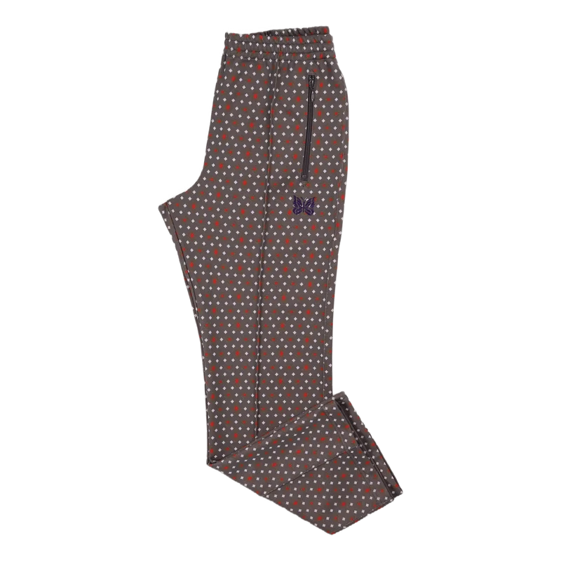 Track Pant Poly Jaquard Diamond