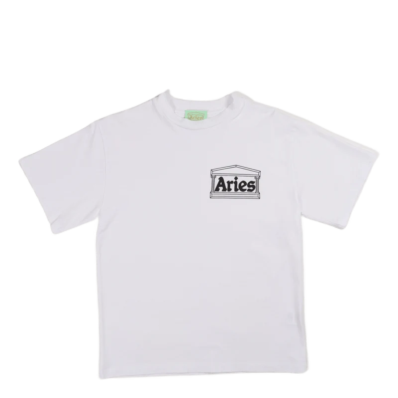 Temple Ss Tee White