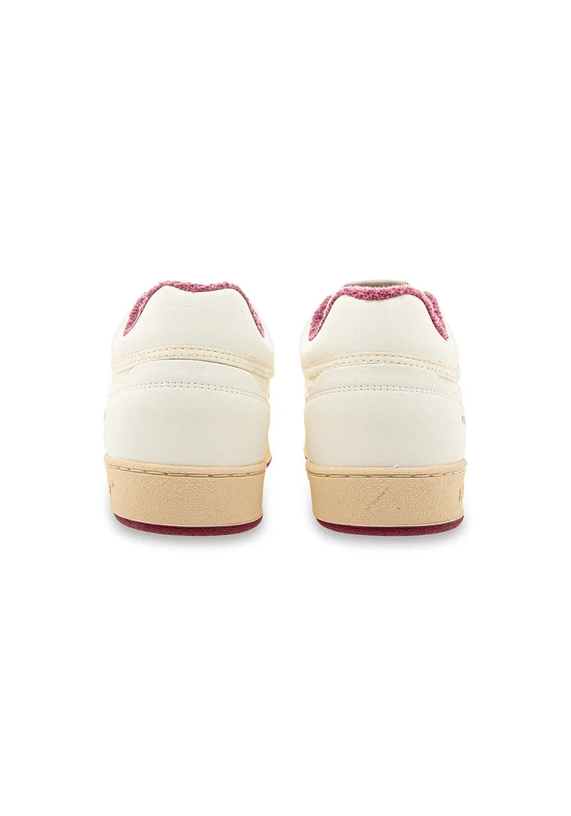 Retro 90s pearl vanilla aubergine