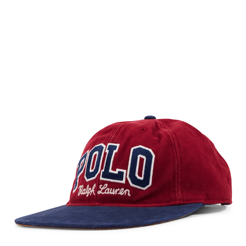 Logo Twill Ball Cap Holiday Red/Newport Navy
