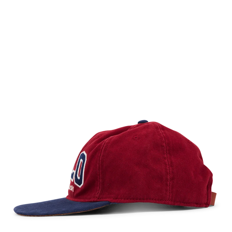 Logo Twill Ball Cap Holiday Red/Newport Navy