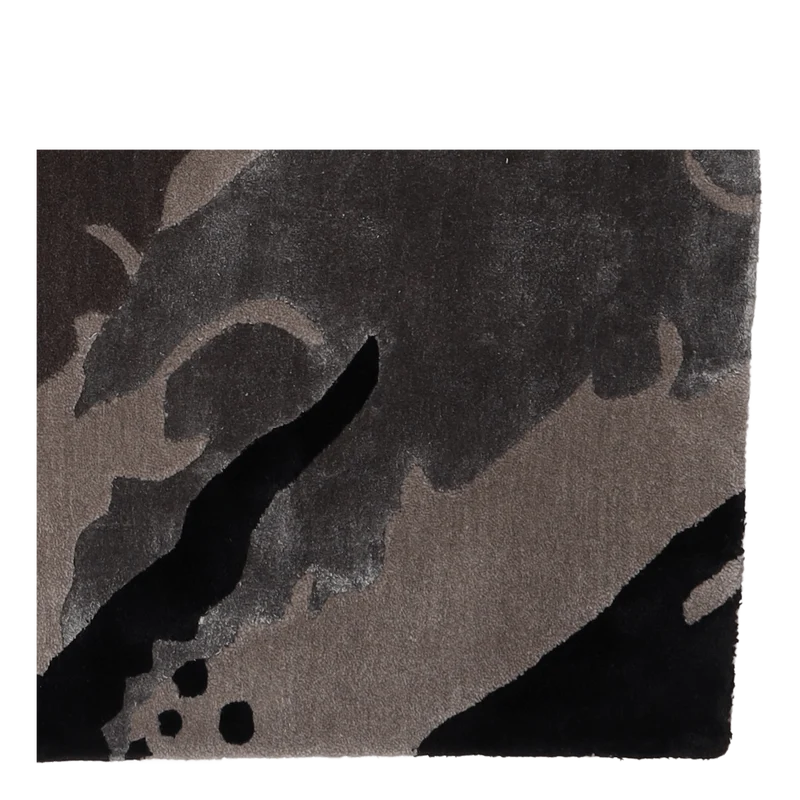 Xl Camo Rug Hand-tufted Wool Night