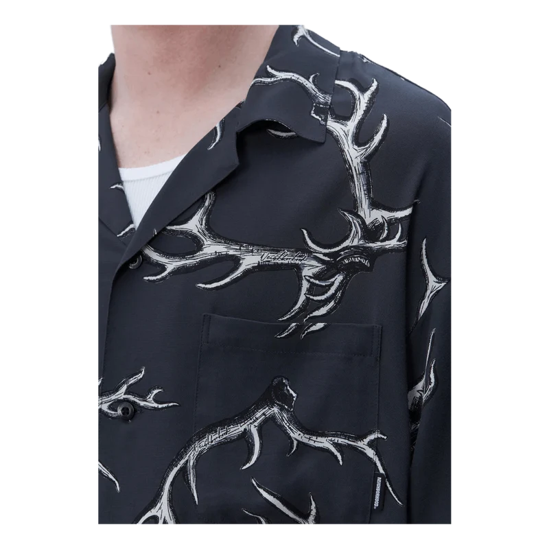 Horn / R-shirt . Ss Charcoal