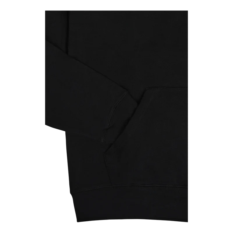 Rose Hooded Sweatshirt Black