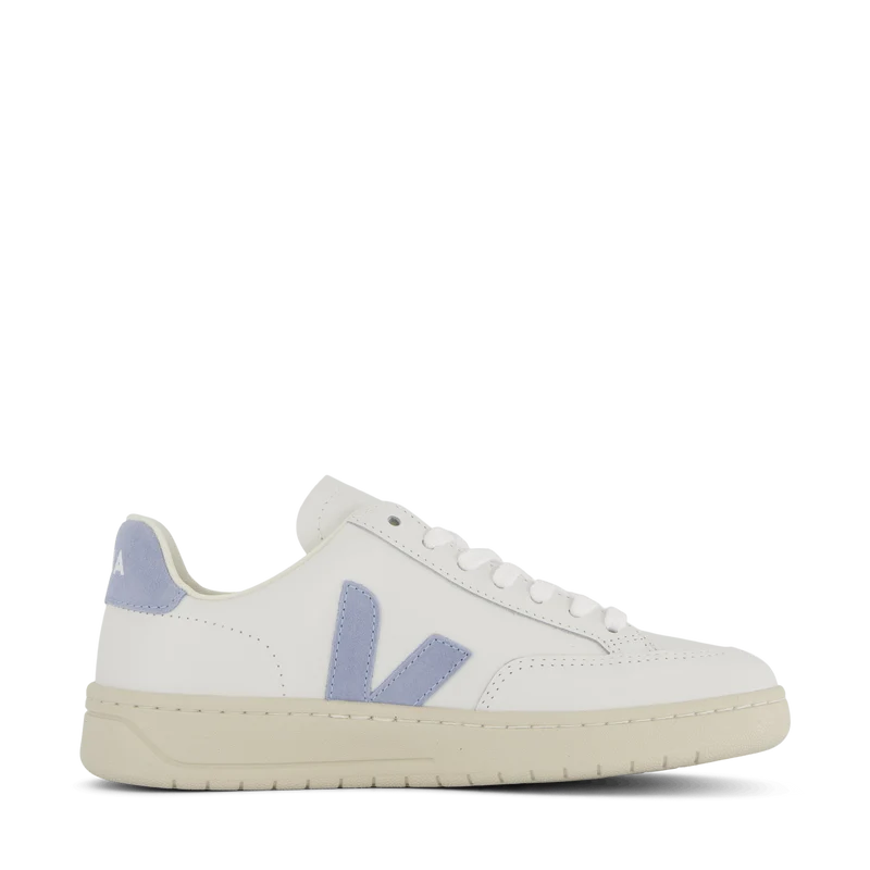 V-12 Leather Extra White Steel