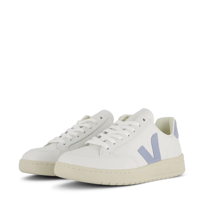 V-12 Leather Extra White Steel