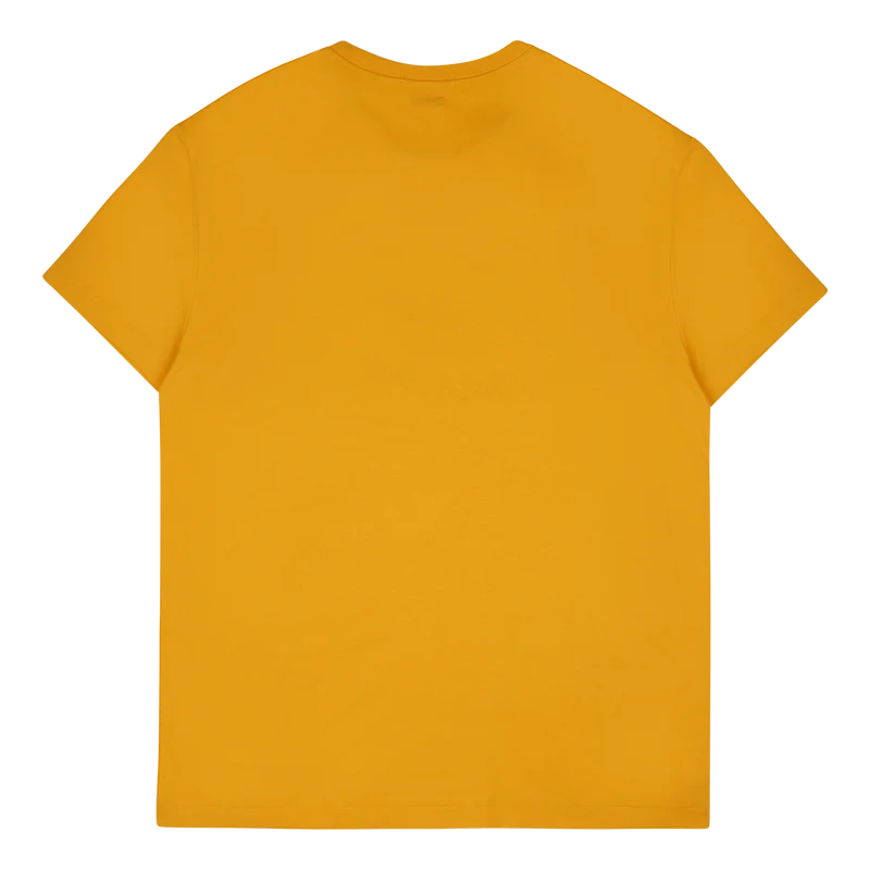 Classic Fit Logo Jersey T-Shirt Gold Bugle