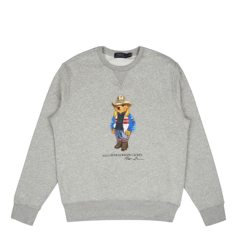 Polo Bear Fleece Sweatshirt Hol22 Andvr Htr Sun Vally Bear