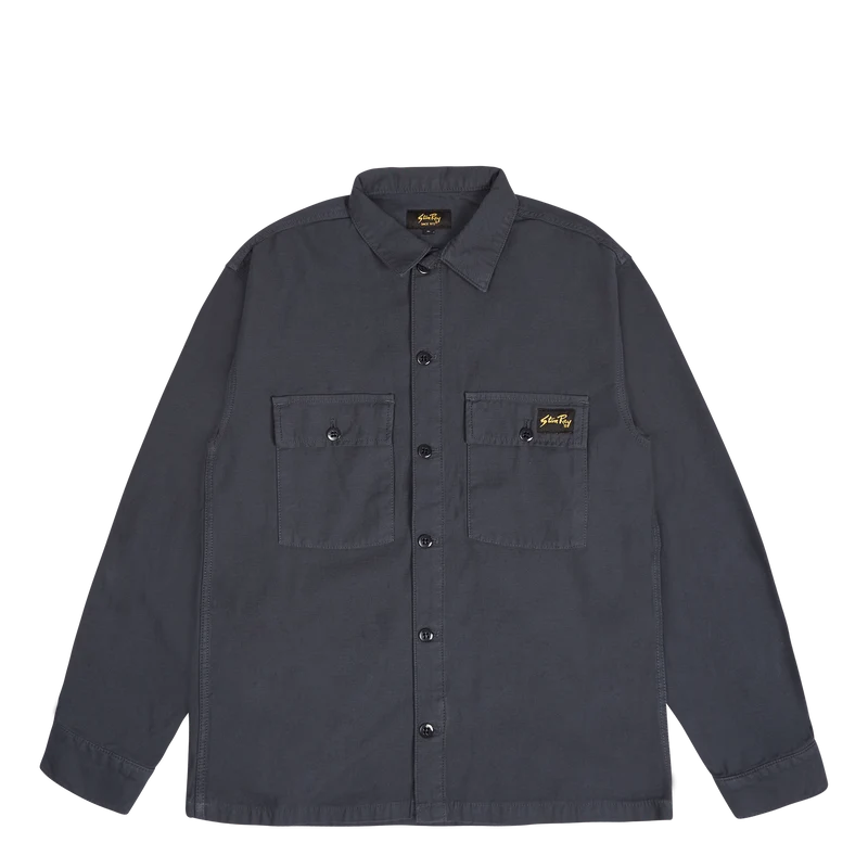 Cpo Shirt Navy Sateen
