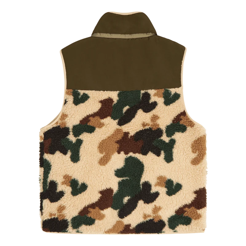 Fleece Layer Vest Stan Duck Camo