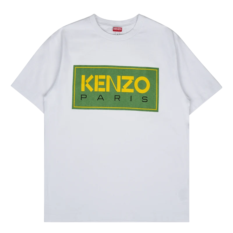 T-shirt Tricolor Kenzo Paris White