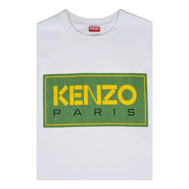 T-shirt Tricolor Kenzo Paris White