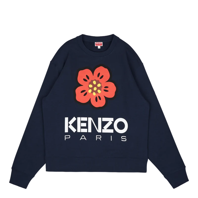 Sweat Boke Flower Midnight Blue