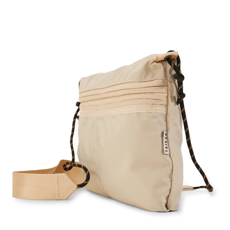 Sacoche L Premium Nylon Beige
