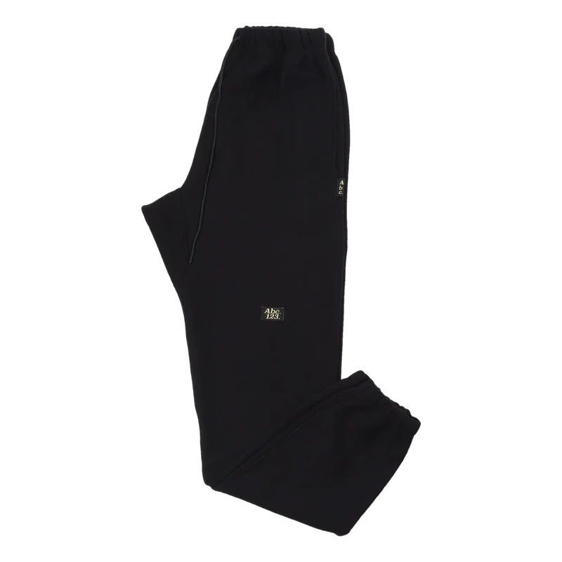 Abc. 123. Sweatpants Anthracite Black