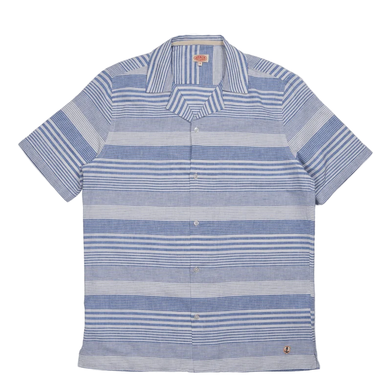Chemise Mc Confort C Raye Bleu