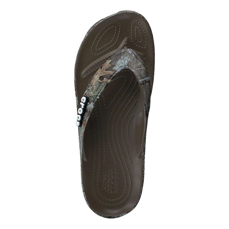 Classic All-Terrain Flip-Flop Real Tree / Brown