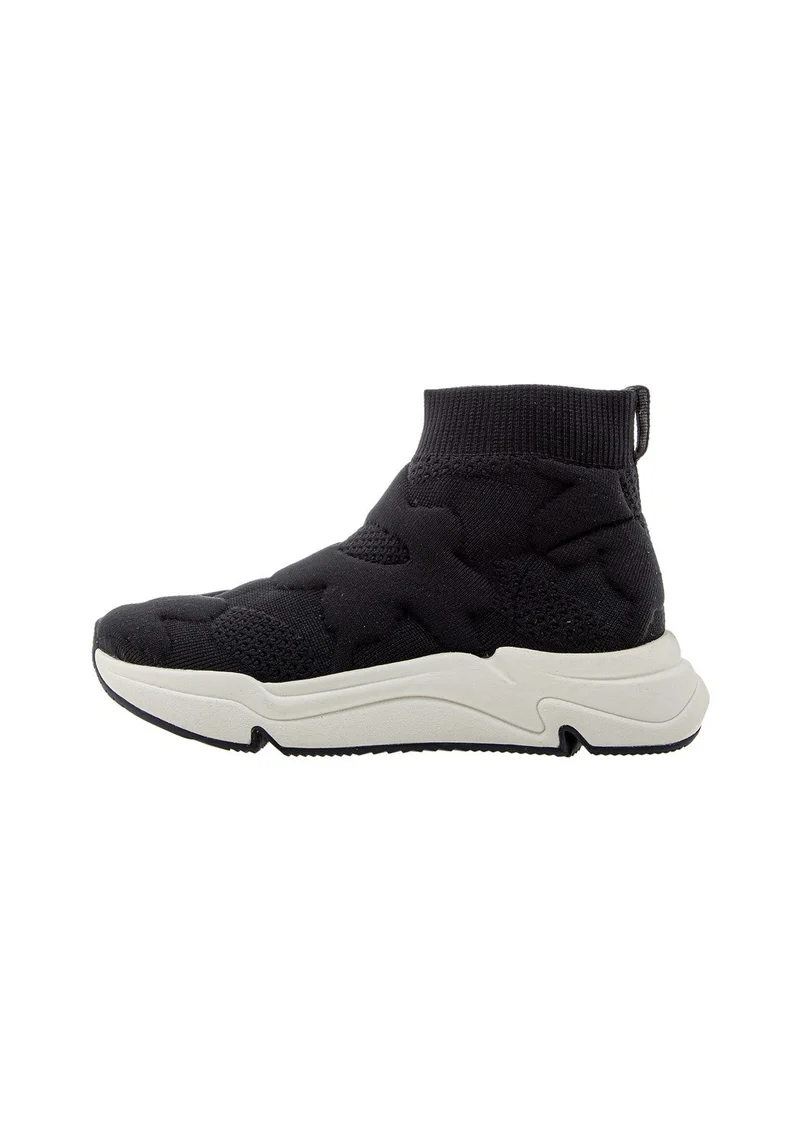 MISSFLOWER02 RECYCLED FLOWER KNIT black