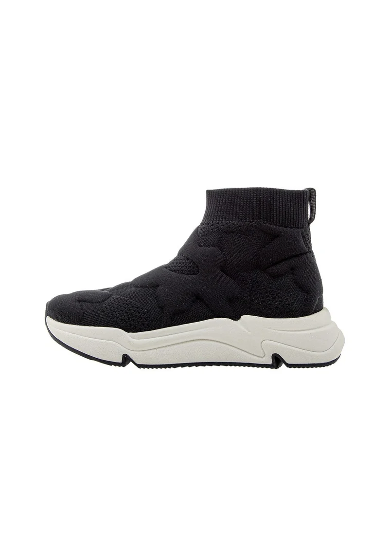 MISSFLOWER02 RECYCLED FLOWER KNIT black