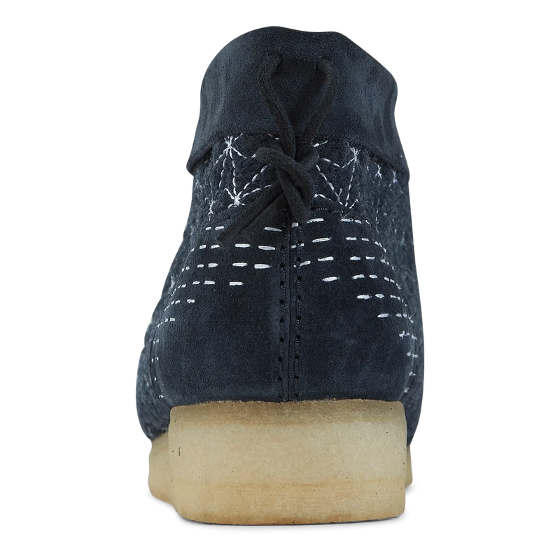 Wallabee Boot Navy Sashiko