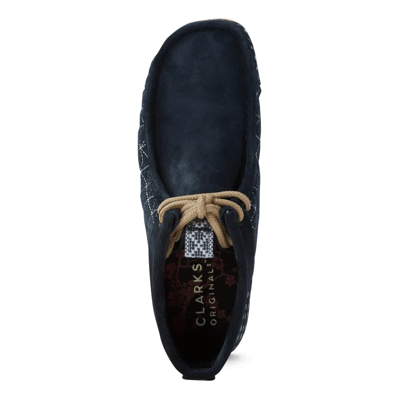 Wallabee Boot Navy Sashiko