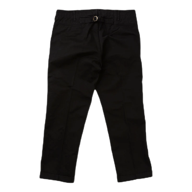 High-water Chino Black