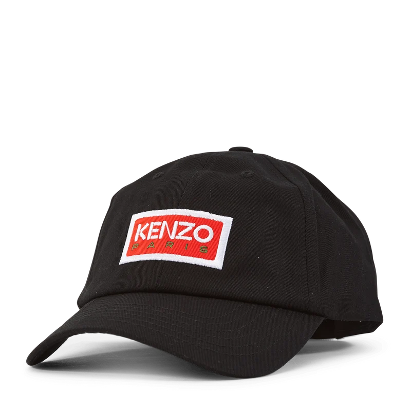Cap Tricolor Kenzo Paris Black
