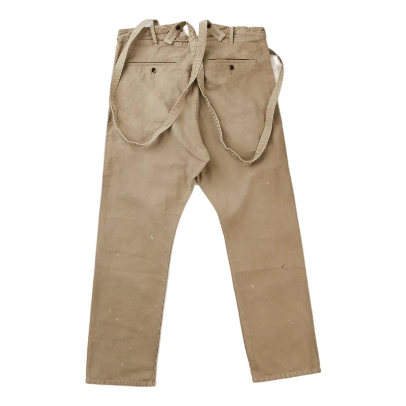 Travailler Braces Pants Dmgd Beige