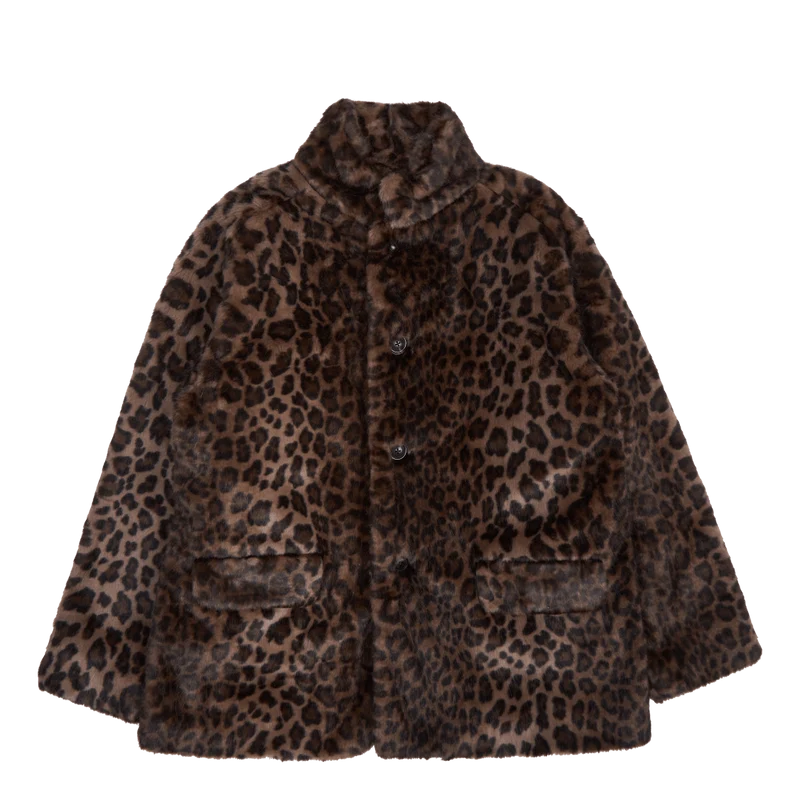 Needles S.c. Car Coat - Faux F Brown
