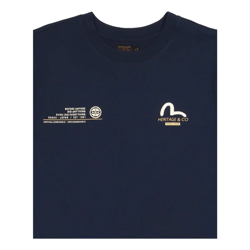 Ss Tee Dark Navy