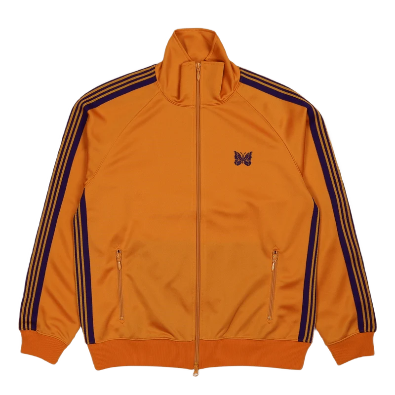 Track Jacket Poly Smooth Yellow Gold
