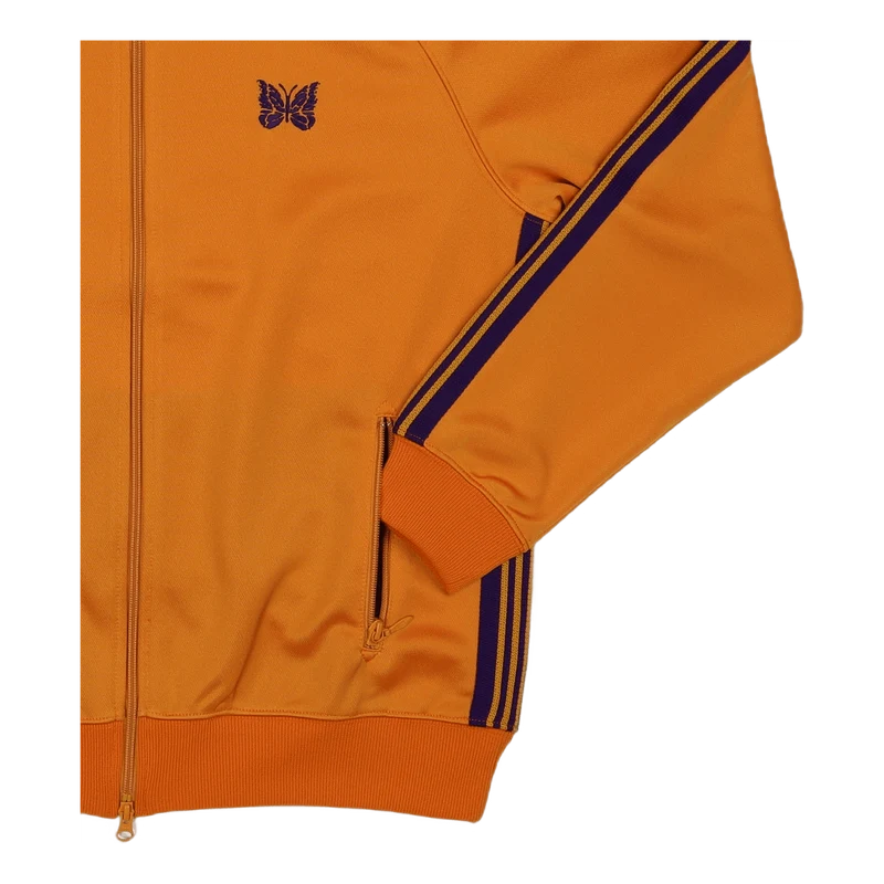 Track Jacket Poly Smooth Yellow Gold