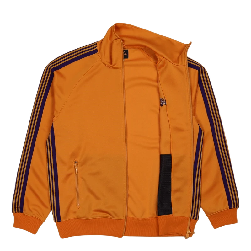 Track Jacket Poly Smooth Yellow Gold
