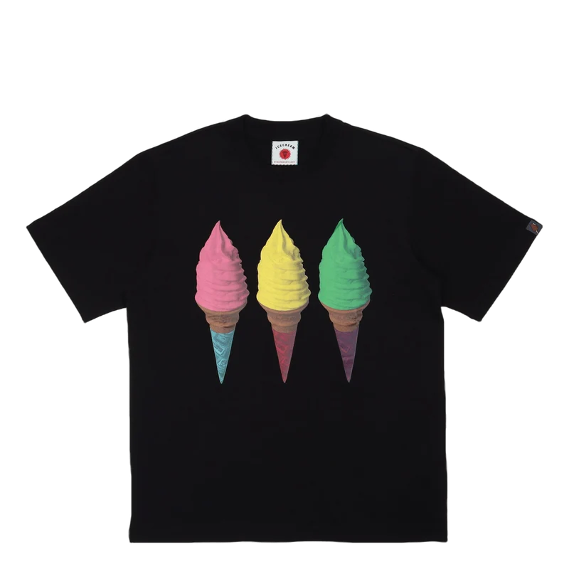 Triple Cone T-shirt Black