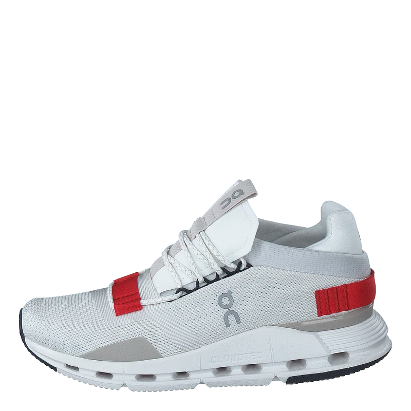 Cloudnova White/red