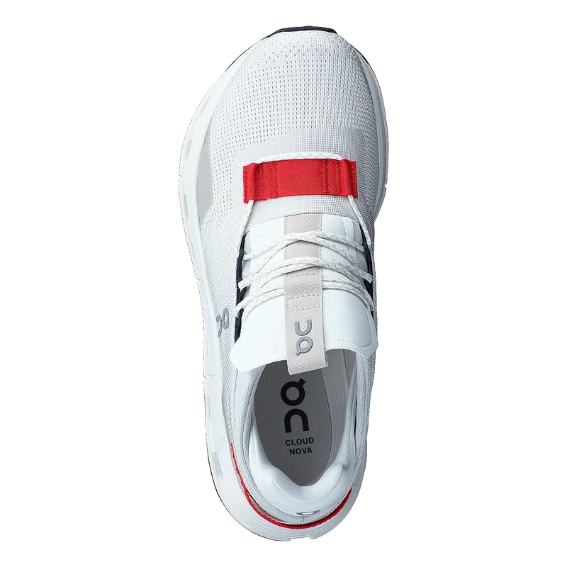 Cloudnova White/red