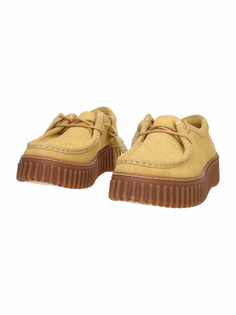 Torhill Bee golden tan suede