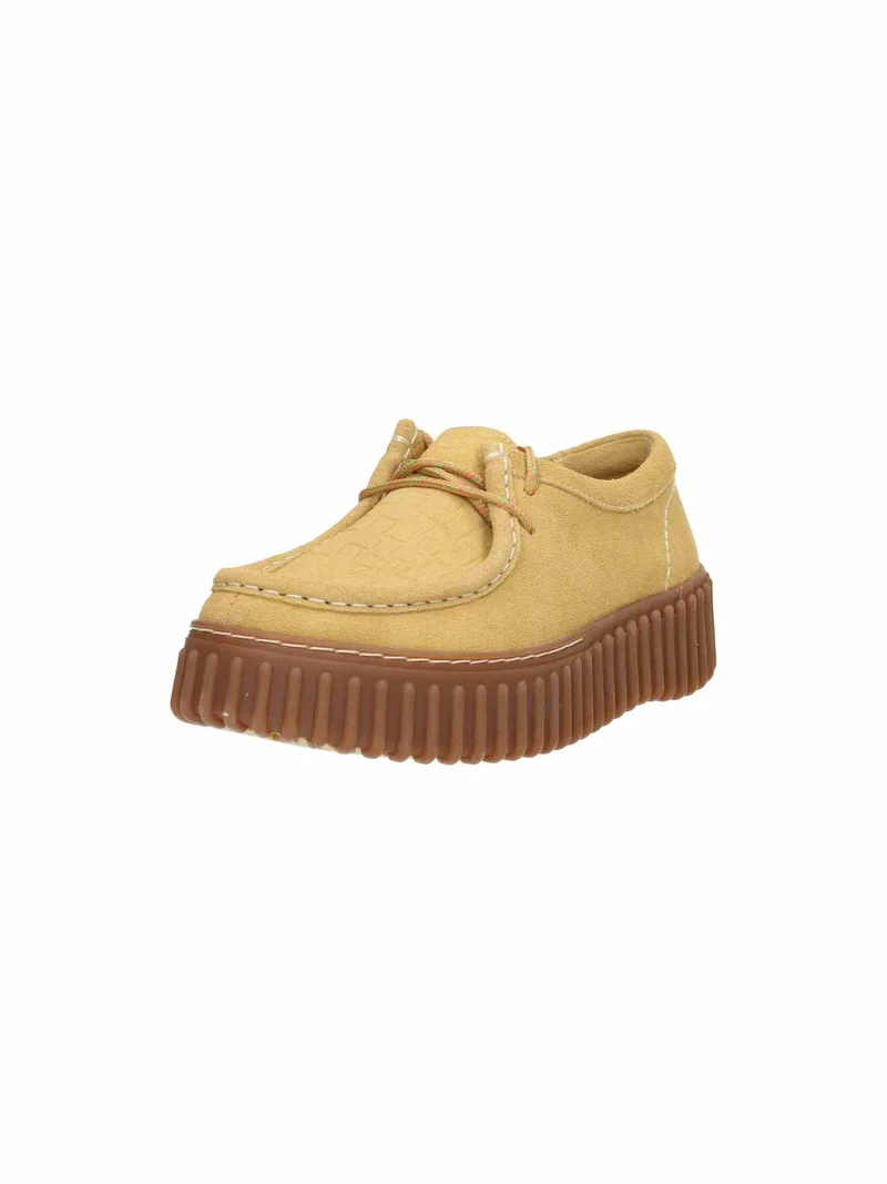 Torhill Bee golden tan suede
