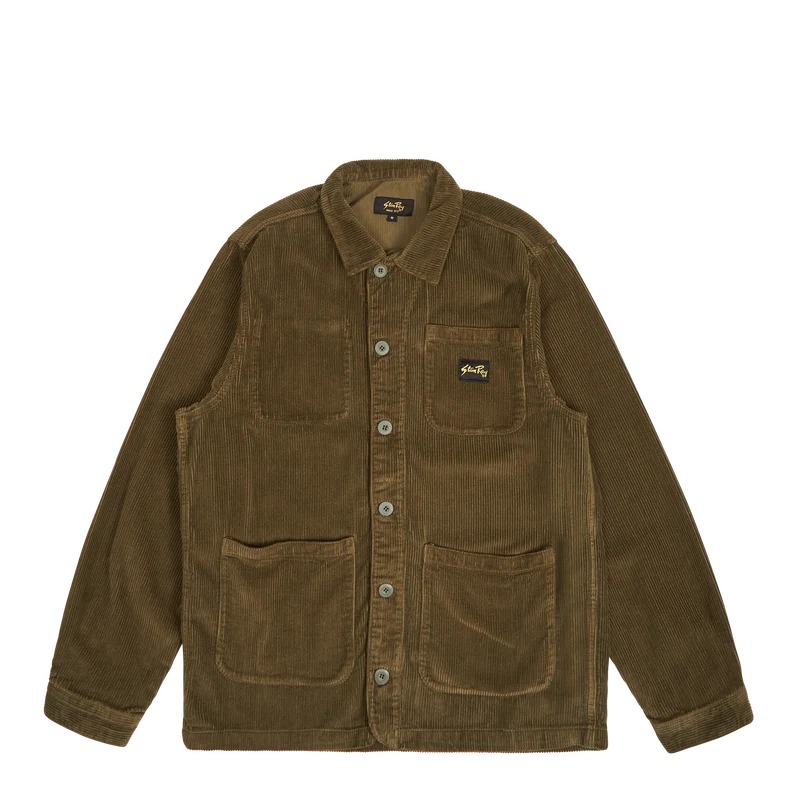Painters Jacket Olive Cord