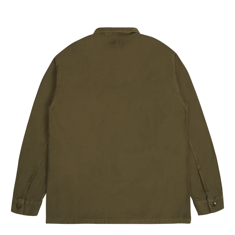 Cpo Shirt Dark Olive Sateen