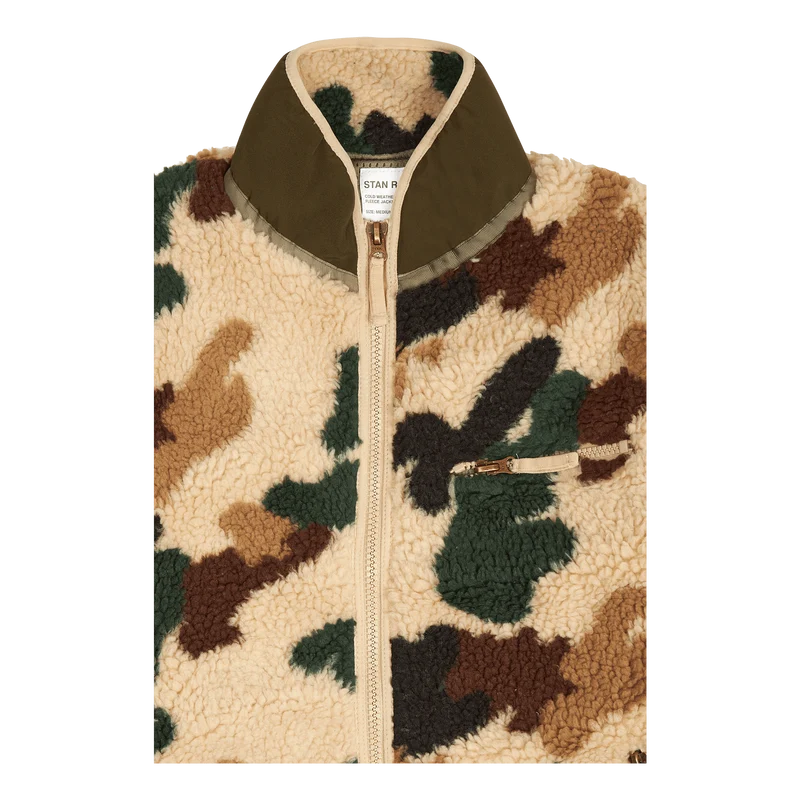 High Pile Fleece Stan Duck Camo