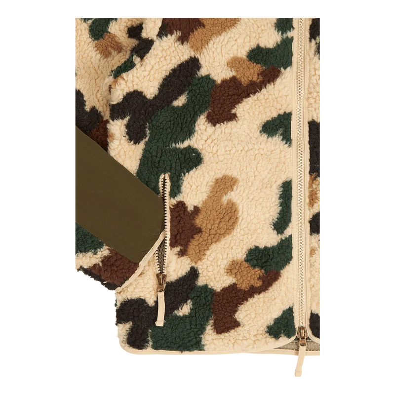 High Pile Fleece Stan Duck Camo